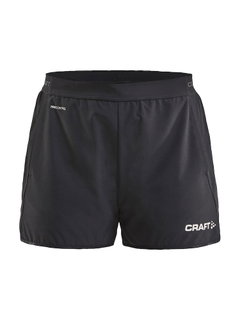 Craft Sporthose (Short) Pro Control Impact - elastisches Material, mit Innenslip - schwarz Damen