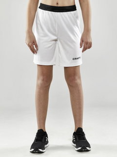 Craft Sporthose (Short) Progress 2.0 - klassisch Design, aus Stretchmaterial - weiss Kinder