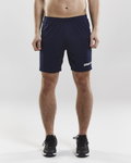 Craft Sporthose (Short) Squad Solid - ohne Innenshort, elastisches Material - navyblau Herren