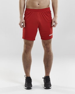 Craft Sporthose Short Squad Solid (elastisch) kurz - rot Herren