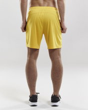 Craft Shorts (Shorts) Squad Solid - without inner shorts, elastic material - yellow Men