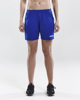 Craft Sports Shorts (Short) Squad Solid - without inner shorts, elastic material - cobalt blue Women