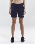 Craft Sports Shorts (Short) Squad Solid - without inner shorts, elastic material - navy blue Women