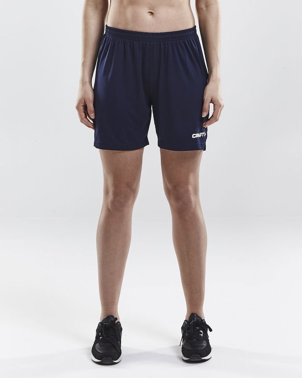 Craft Sporthose (Short) Squad Solid - ohne Innenshort, elastisches Material - navyblau Damen