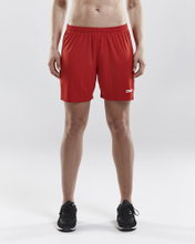 Craft Sports Shorts (Short) Squad Solid - without inner shorts, elastic material - red Kids