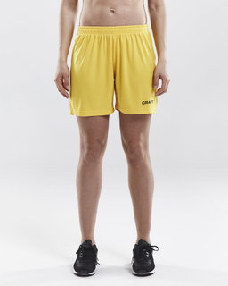 Craft Sports Shorts (Short) Squad Solid - without inner shorts, elastic material - yellow Kids