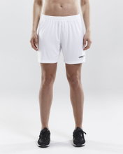 Craft Sporthose (Short) Squad Solid - ohne Innenshort, elastisches Material - weiss Damen
