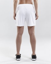 Craft Sporthose (Short) Squad Solid - ohne Innenshort, elastisches Material - weiss Damen