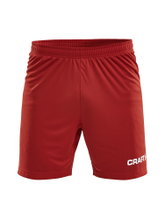 Craft Sports Shorts (Short) Squad Solid WB - with inner shorts, elastic material - red Men
