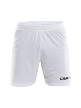 Craft Sports Shorts (Short) Squad Solid WB - with inner shorts, elastic material - white Men