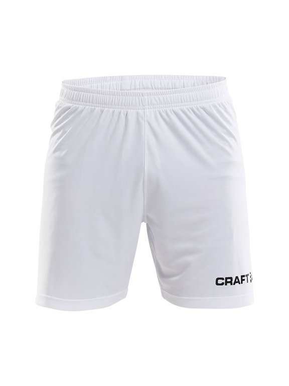 Craft Sporthose (Short) Squad Solid WB - mit Innenshort, elastisches Material - weiss Herren