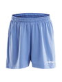 Craft Sporthose (Short) Squad Solid WB - mit Innenshort, elastisches Material - hellblau Kinder