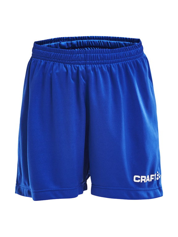 Craft Sporthose (Short) Squad Solid WB - mit Innenshort, elastisches Material - royalblau Kinder
