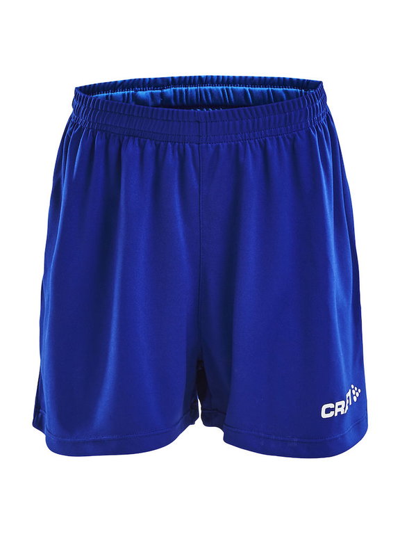 Craft Sporthose (Short) Squad Solid WB - mit Innenshort, elastisches Material - kobaltblau Kinder