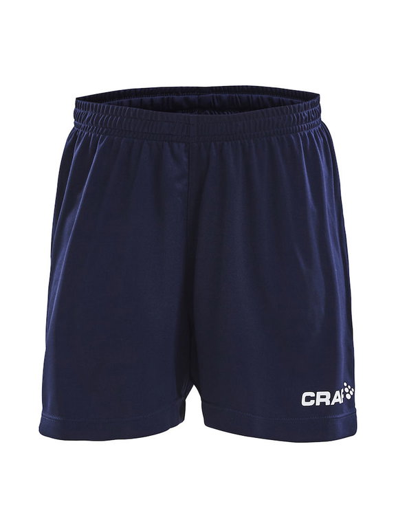 Craft Sporthose (Short) Squad Solid WB - mit Innenshort, elastisches Material - navyblau Kinder