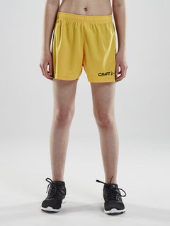 Craft Sport Shorts Short Pro Control short yellow/black Boys