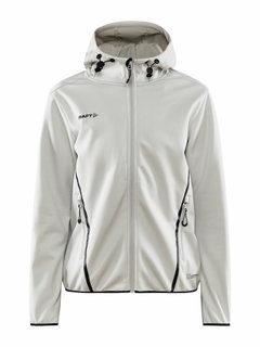 Craft Softshelljacke ADV Explore (winddicht, wasserabweisend) hellgrau Damen