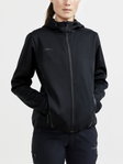Craft Softshell Jacket ADV Explore (windproof, water-repellent) black Women