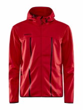 Craft Softshell Jacket ADV Explore (windproof, water-repellent) red Men