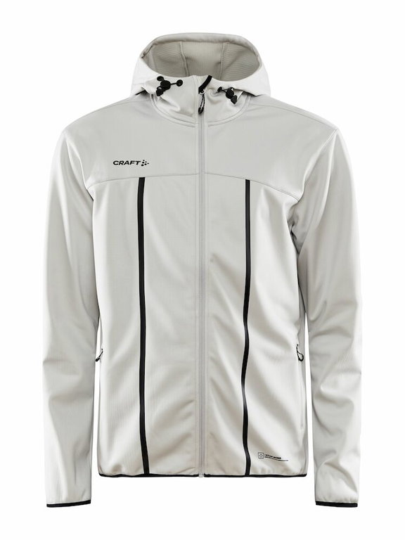 Craft Softshelljacke ADV Explore (winddicht, wasserabweisend) hellgrau Herren