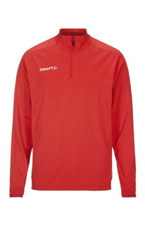 Craft Sport Long Sleeve Shirt Evolve 2.0 Halfzip (100% recycled Polyester) red Men's