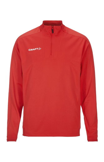 Craft Sport-Langarmshirt Evolve 2.0 Halfzip (100% rec. Polyester) rot Herren