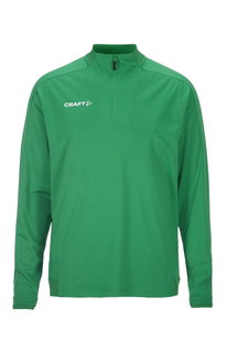 Craft Sport-Langarmshirt Evolve 2.0 Halfzip (100% rec. Polyester) grün Herren