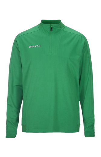 Craft Sport-Langarmshirt Evolve 2.0 Halfzip (100% rec. Polyester) grün Herren