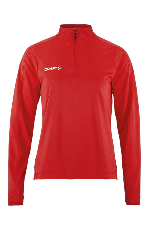 Craft Sport-Langarmshirt Evolve 2.0 Halfzip (100% rec. Polyester) rot Damen
