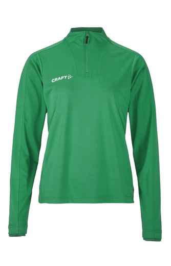 Craft Sport-Langarmshirt Evolve 2.0 Halfzip (100% rec. Polyester) grün Damen