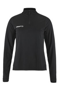 Craft Sportowa koszulka z długim rękawem Evolve 2.0 Halfzip (100% rec. poliester) czarna damska