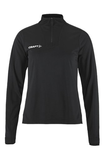 Craft Sport-Langarmshirt Evolve 2.0 Halfzip (100% rec. Polyester) schwarz Damen