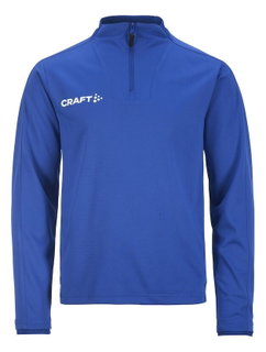 Craft Sport-Langarmshirt Evolve 2.0 Halfzip (100% rec. Polyester) kobaltblau Kinder