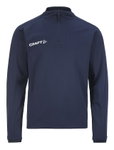 Craft Sport-Langarmshirt Evolve 2.0 Halfzip (100% rec. Polyester) navyblau Kinder