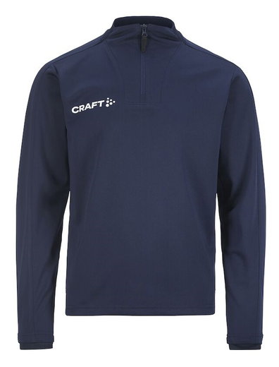 Craft Sport-Langarmshirt Evolve 2.0 Halfzip (100% rec. Polyester) navyblau Kinder