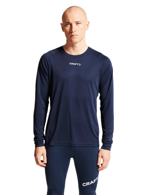 Craft Sport-Langarmshirt Rush 2.0 Tee (leicht, funktionell) navyblau Herren