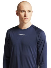 Craft Sport Long Sleeve Shirt Rush 2.0 Tee (light, functional) navy blue Men's