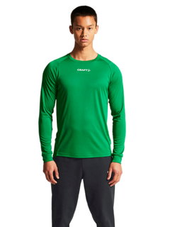 Craft Sport-Langarmshirt Rush 2.0 Tee (leicht, funktionell) grün Herren
