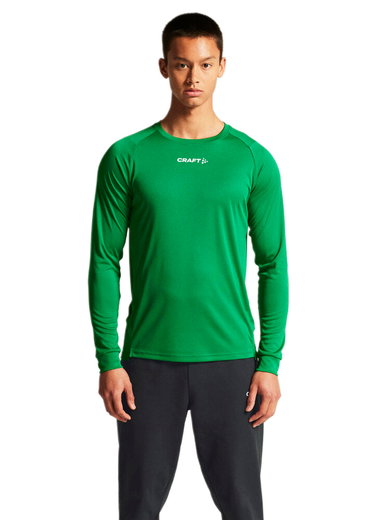 Craft Sport-Langarmshirt Rush 2.0 Tee (leicht, funktionell) grün Herren