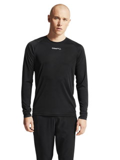 Craft Sport-Langarmshirt Rush 2.0 Tee (leicht, funktionell) schwarz Herren