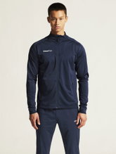 Craft Sport Training Jacket Evolve 2.0 Full Zip (durable, elastic) navy blue Men's