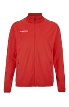 Craft Sport Training Jacket Evolve 2.0 Full Zip (durable, elastic) red Men's