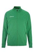 Craft Sport Training Jacket Evolve 2.0 Full Zip (durable, elastic) green Men's