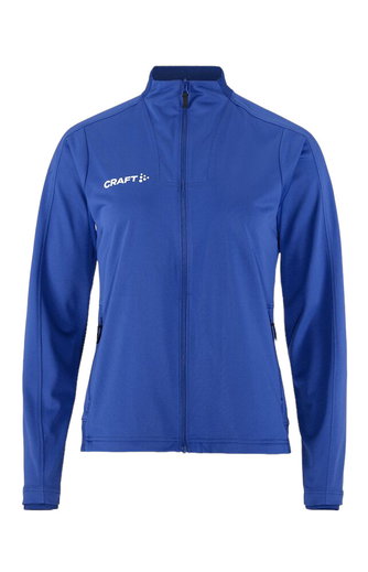 Craft Sport Training Jacket Evolve 2.0 Full Zip (durable, elastic) cobalt blue ladies