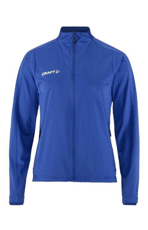 Craft Sport-Trainingsjacke Evolve 2.0 Full Zip (strapazierfähig, elastisch) kobaltblau Damen