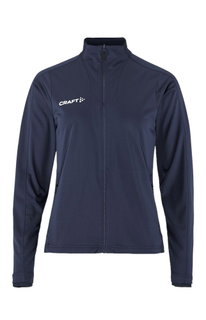 Craft Sport Training Jacket Evolve 2.0 Full Zip (durable, elastic) navy blue Ladies
