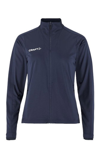 Craft Sport-Trainingsjacke Evolve 2.0 Full Zip (strapazierfähig, elastisch) navyblau Damen