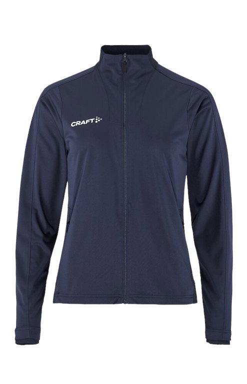 Craft Sport-Trainingsjacke Evolve 2.0 Full Zip (strapazierfähig, elastisch) navyblau Damen