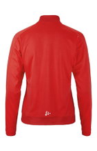 Craft Sport Training Jacket Evolve 2.0 Full Zip (durable, elastic) red ladies