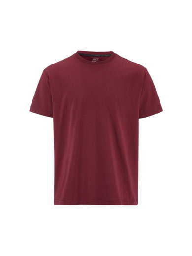 Craft Sport-Tshirt Community 2.0 Tee (angenehmes Tragegefühl) dunkelrot Herren